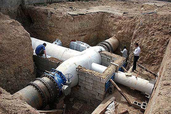 لوله ها، اتصالات و شیر ها شبکه آبرسانی