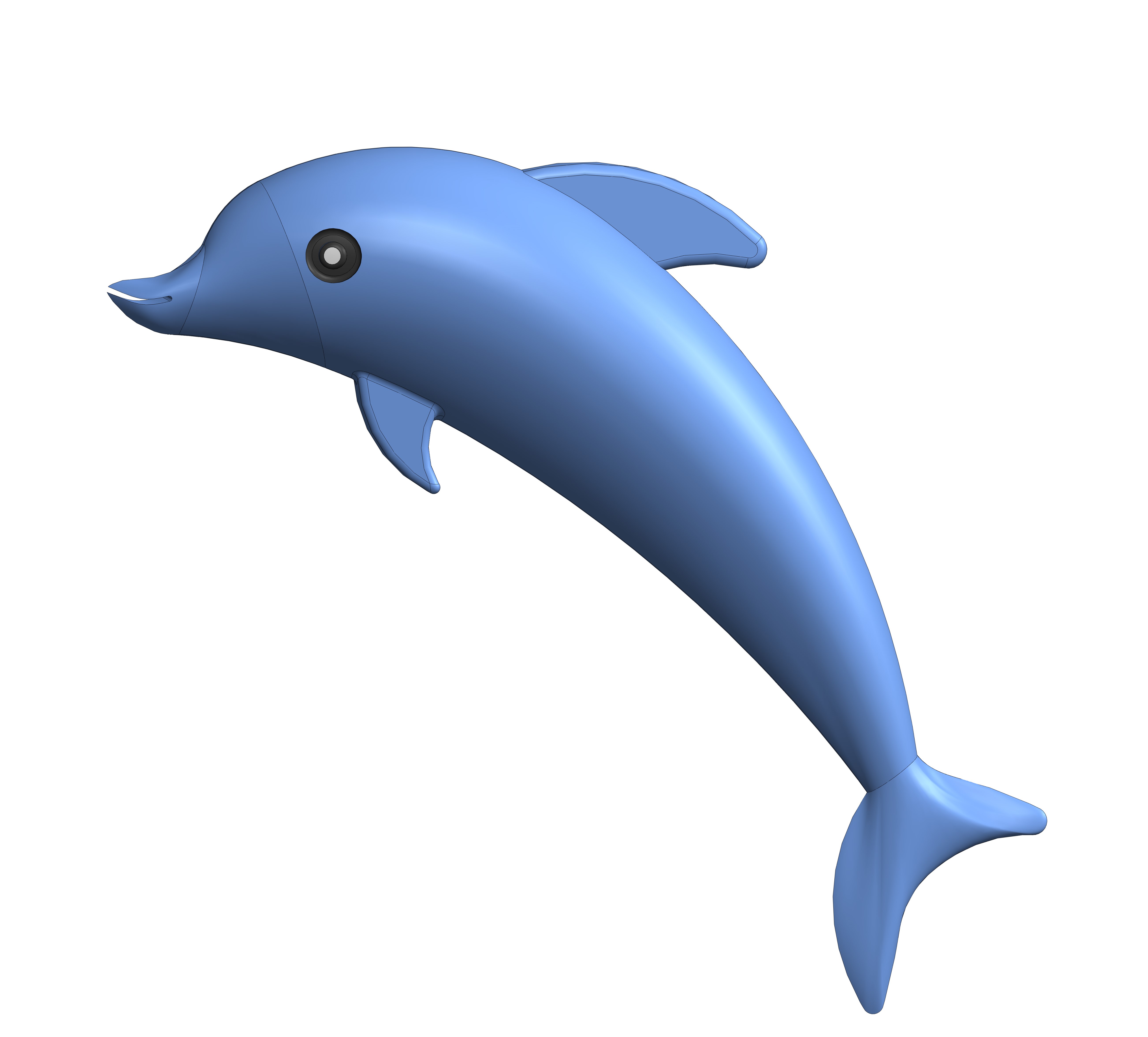 دلفین برای پرینت سه بعدی