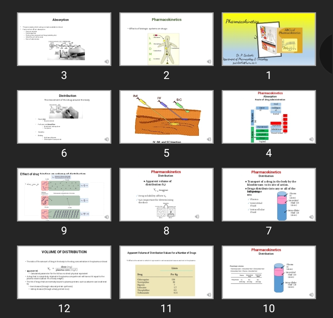 پاورپوینت kinetics phrm