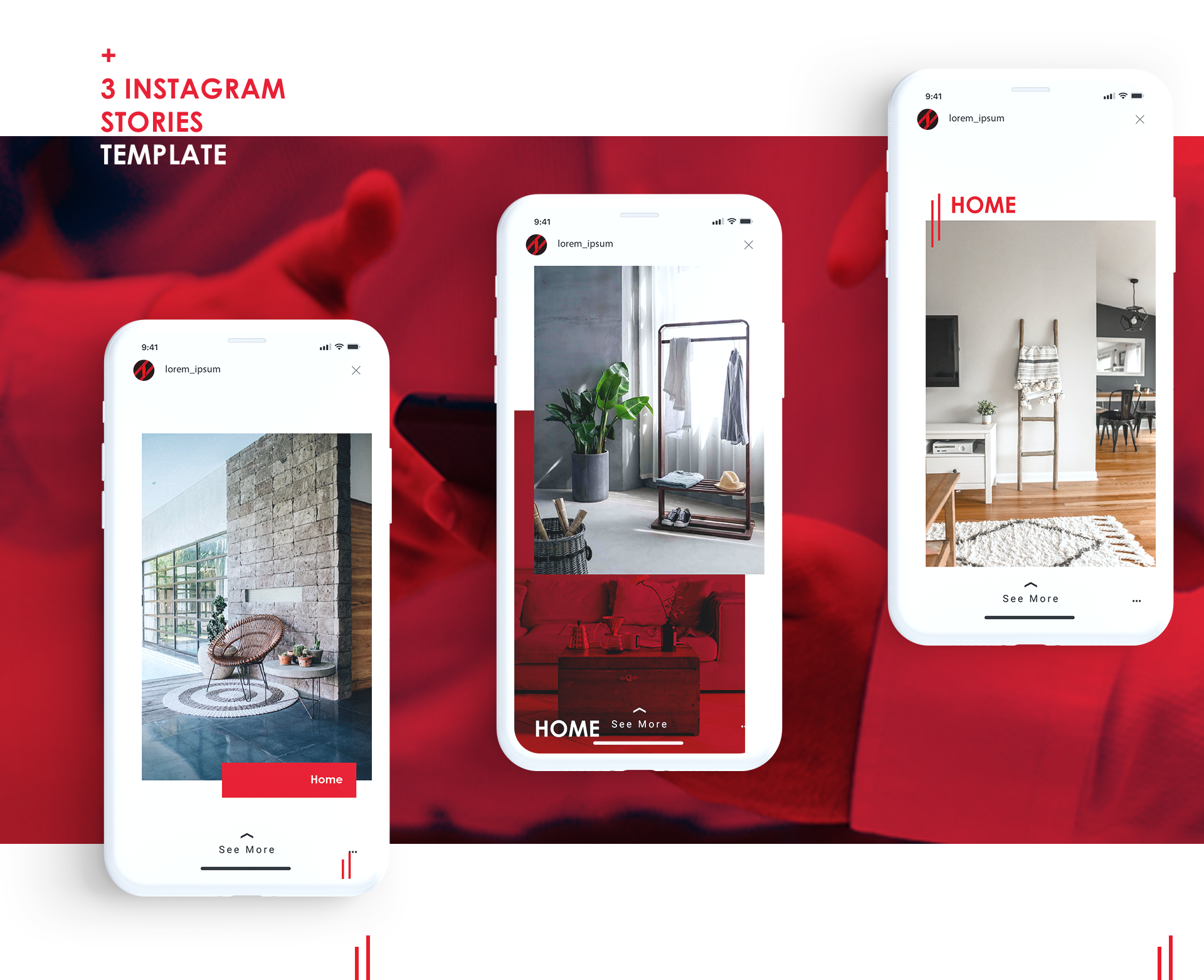 قالب پست اینستاگرام اسلایدی