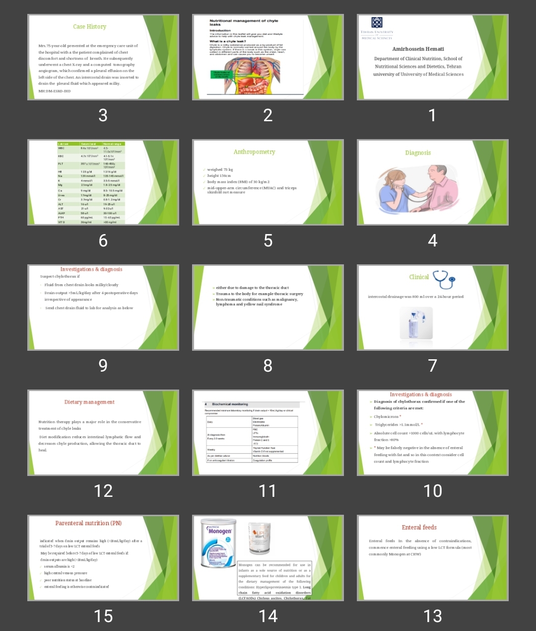 پاورپوینت MNT in Chylothorax