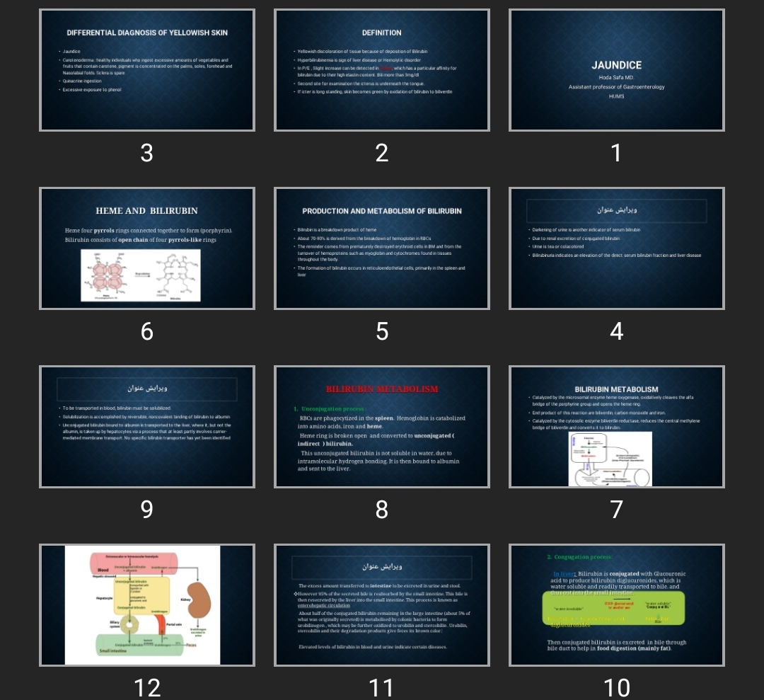 پاورپوینت Jaundice