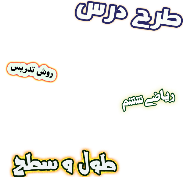 طرح درس و روش تدریس ریاضی ششم، فصل 5: طول و سطح