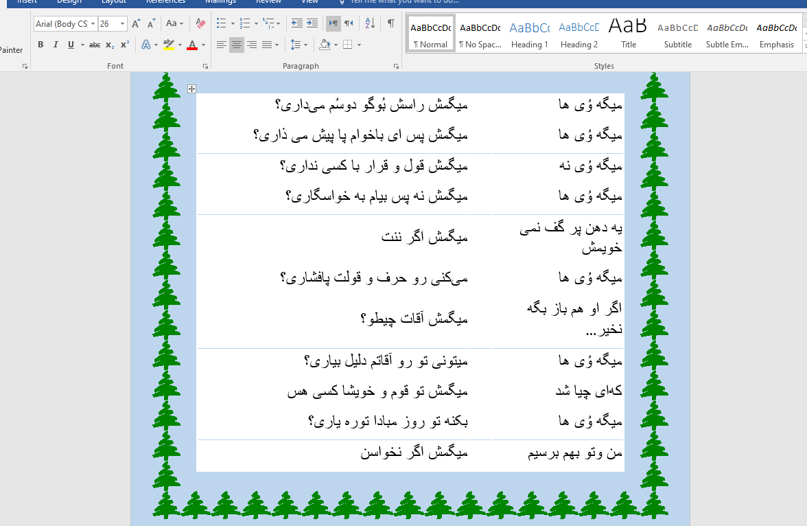 لهجه شیرازی