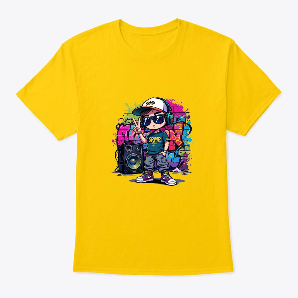 طرح گرافیتی پسر نوجوان