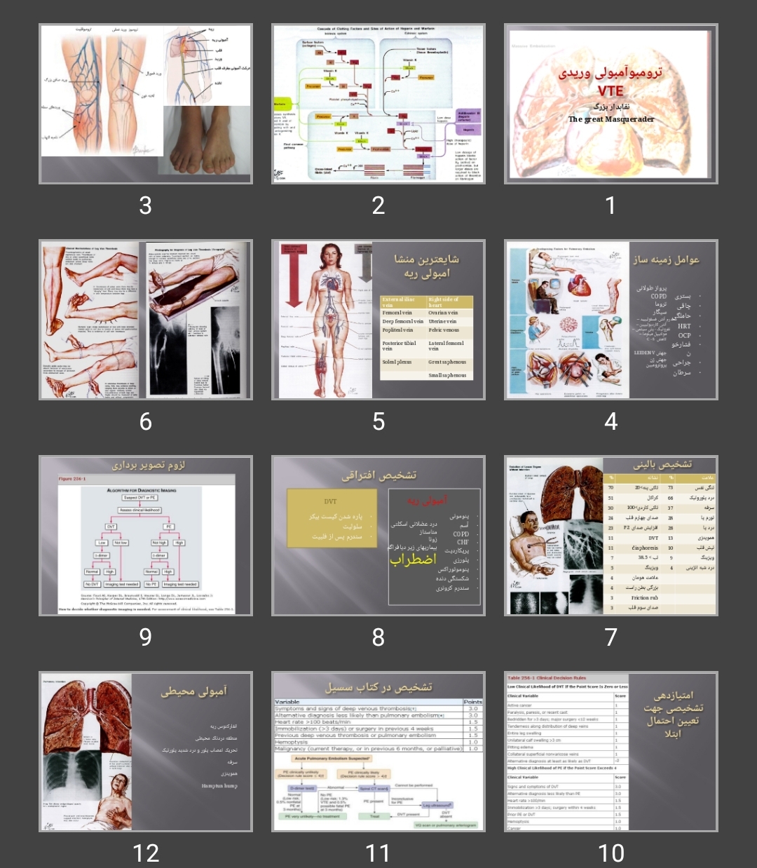 پاورپوینت ترومبو آمبولی وریدی