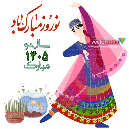 وکتور و عکس نوروز 1405 و سال اسب(7)