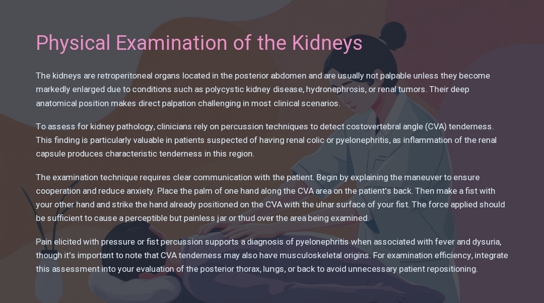 پاورپوینت Physical Examination of the Kidneys