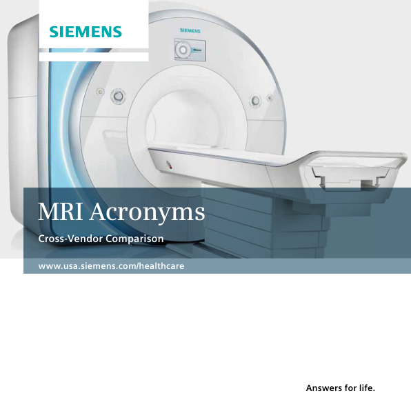 (نسخه کامل)✅           📝جزوه: MRI Acronyms