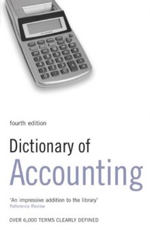 Dictionary of Accounting: Over 6,000 terms clearly defined-کتاب انگلیسی