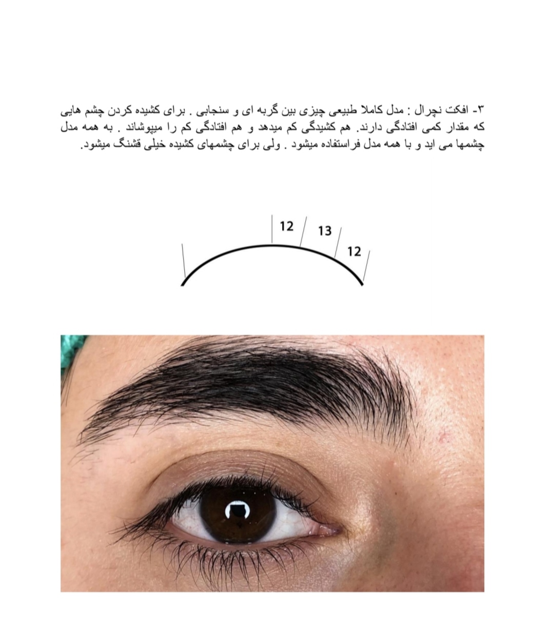 فایلPDF آموزش اکستنشن و کاشت مژه