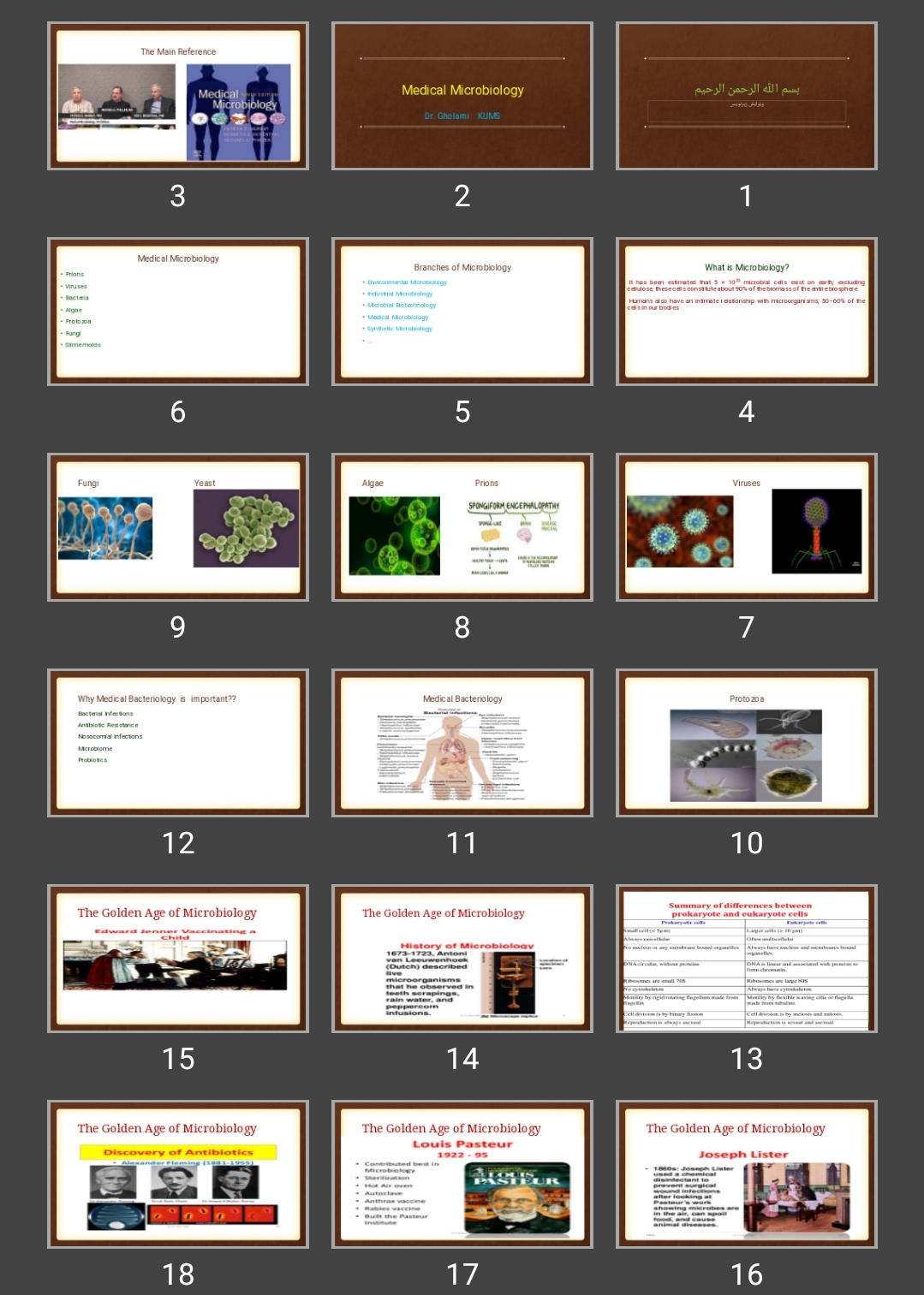 پاورپوینت Medical Microbiology