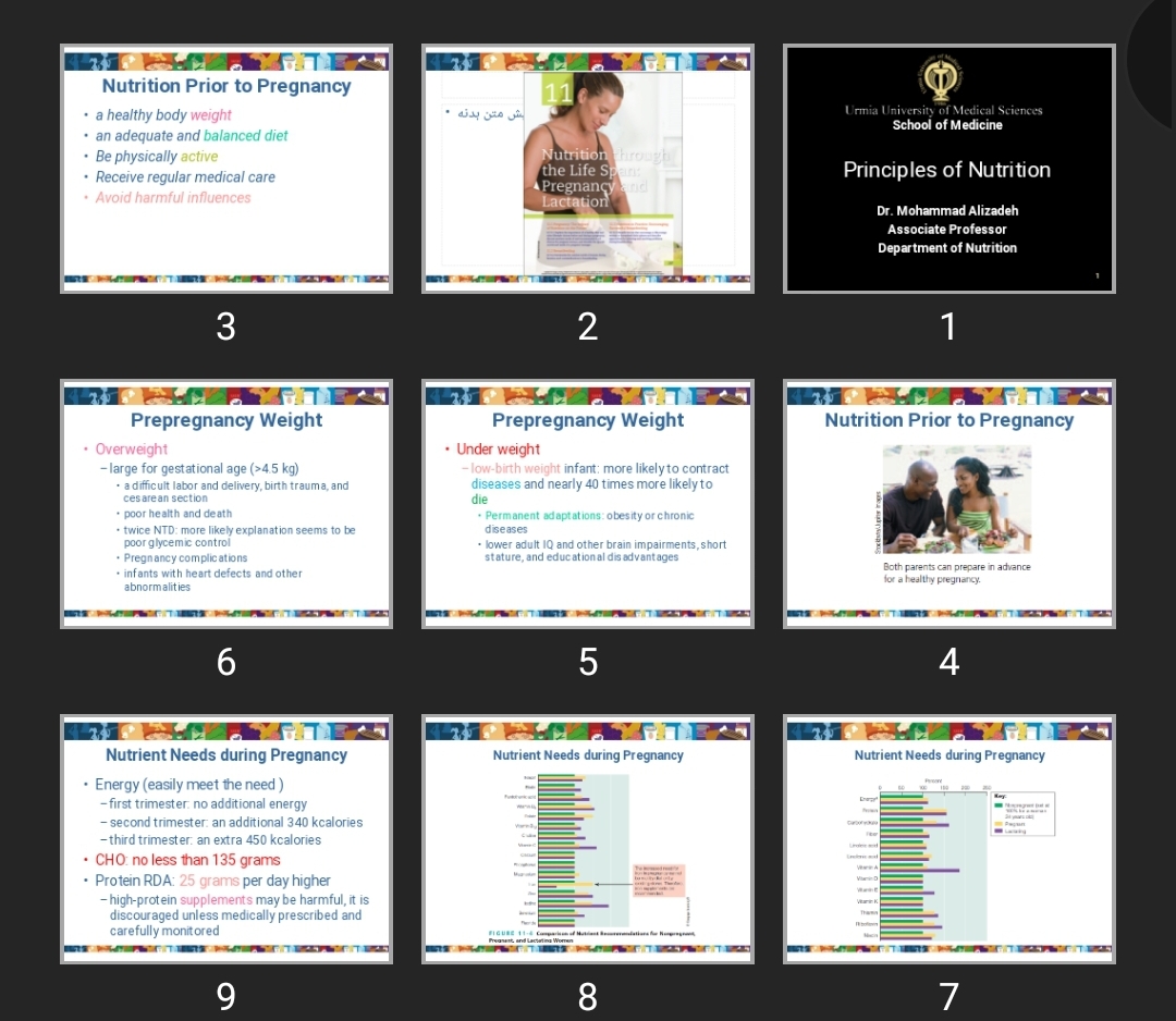 پاورپوینت Principles of Nutrition