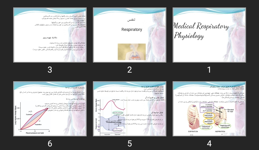 پاورپوینت Medical Respiratory Physiology