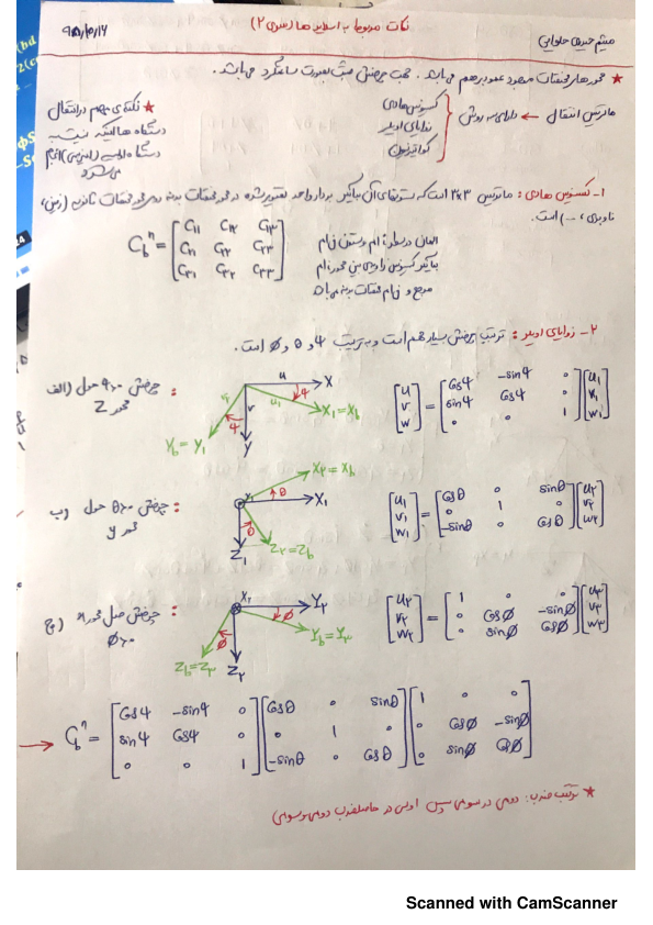 📝جزوه: مکانیک پرواز ۲          🖊استاد: حیدری حلوایی                (نسخه کامل)✅