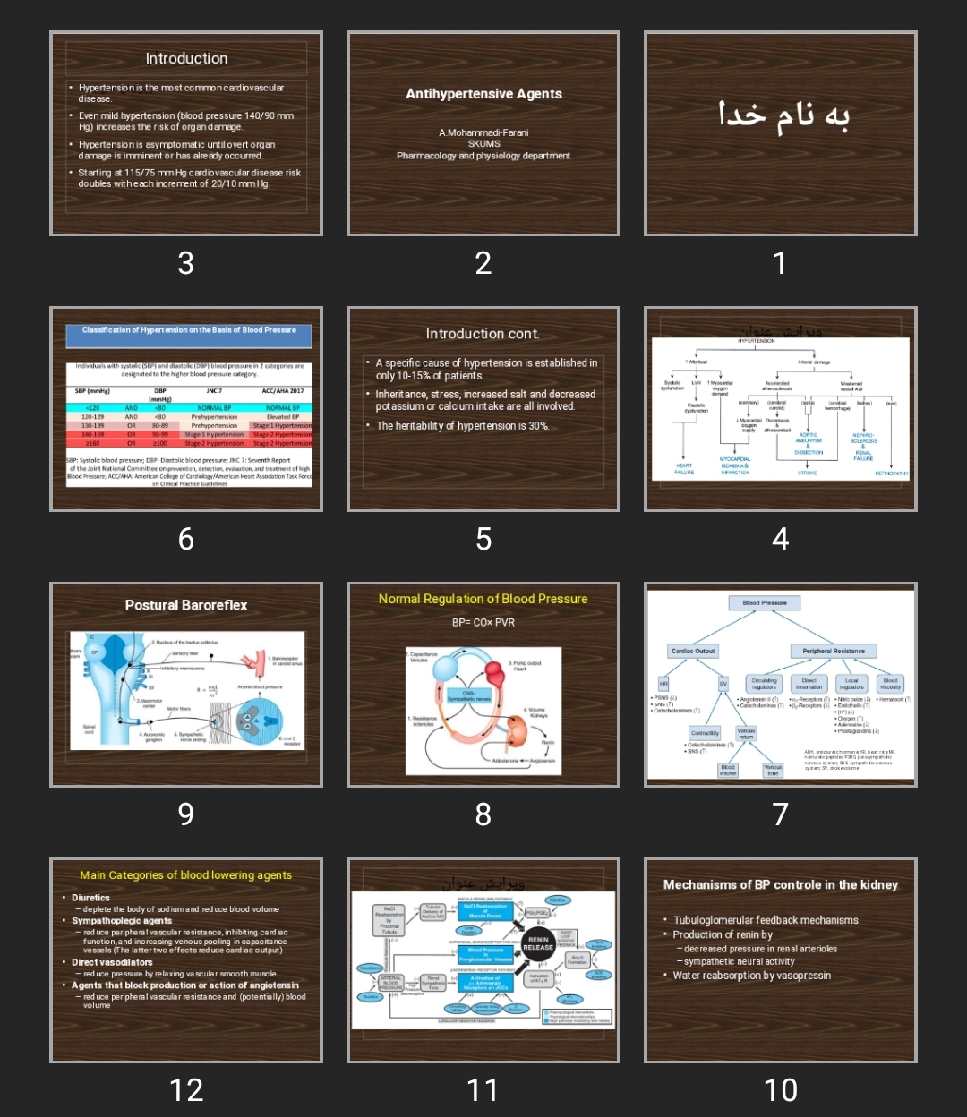 پاورپوینت Antihypertensive Agents