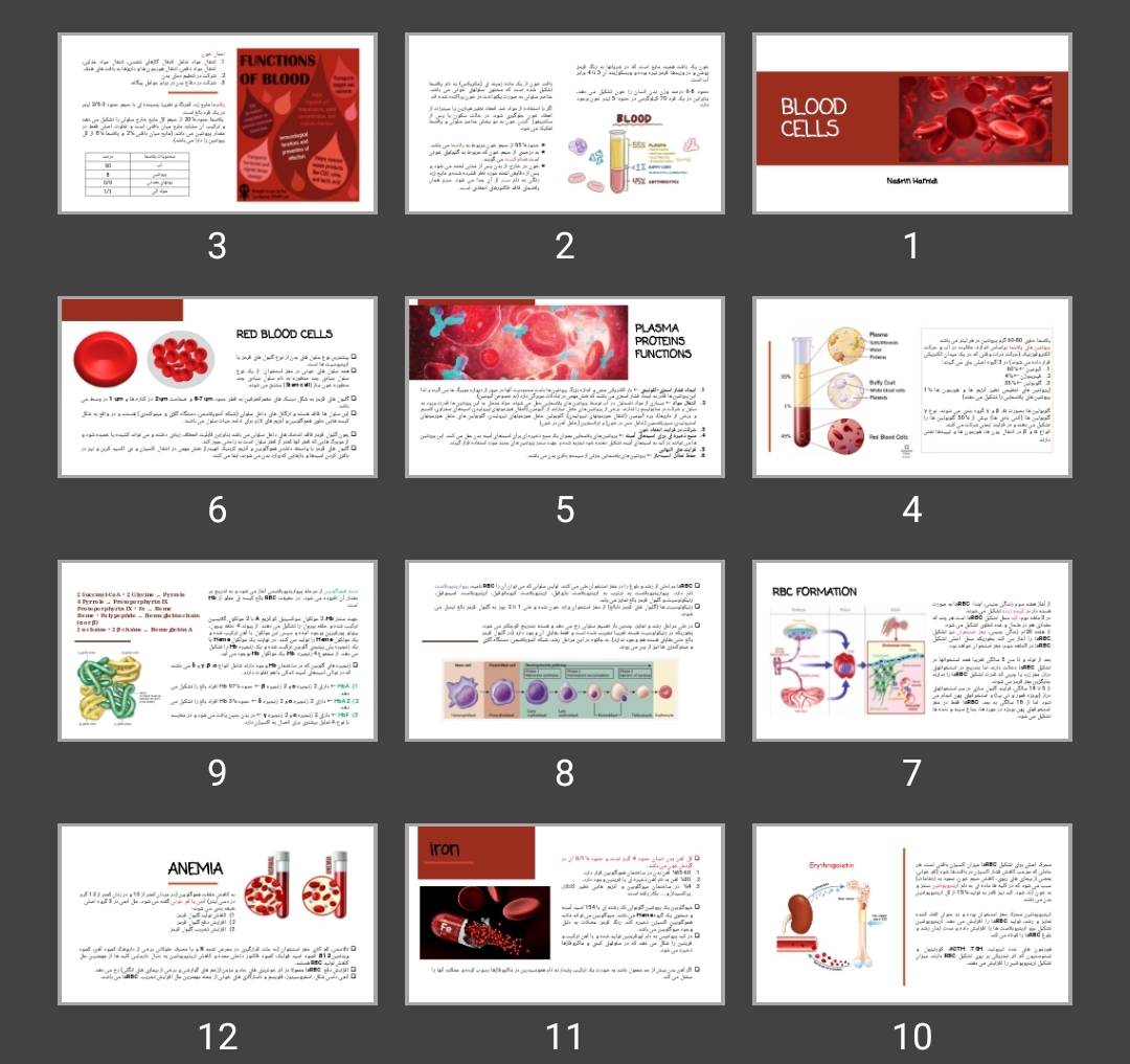 پاورپوینت BLOOD CELLS