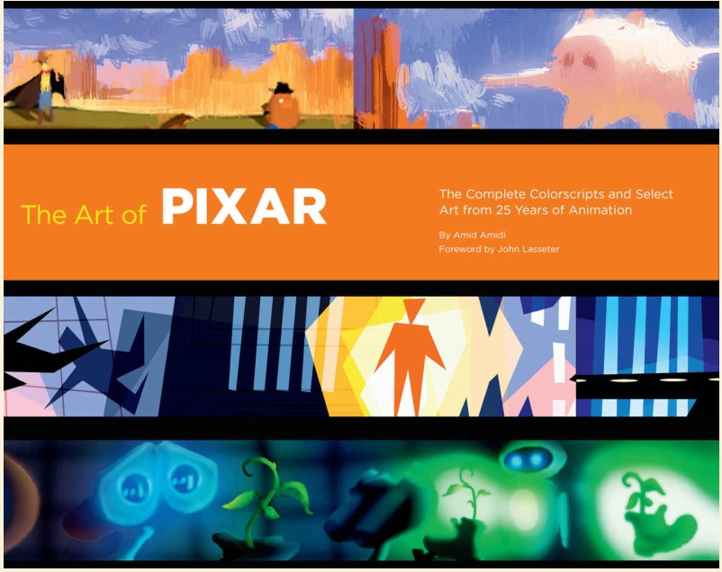 هنر پیکسار, اسکریپت های رنگی و 25 سال هنر انیمیشن سازی (زبان انگلیسی)