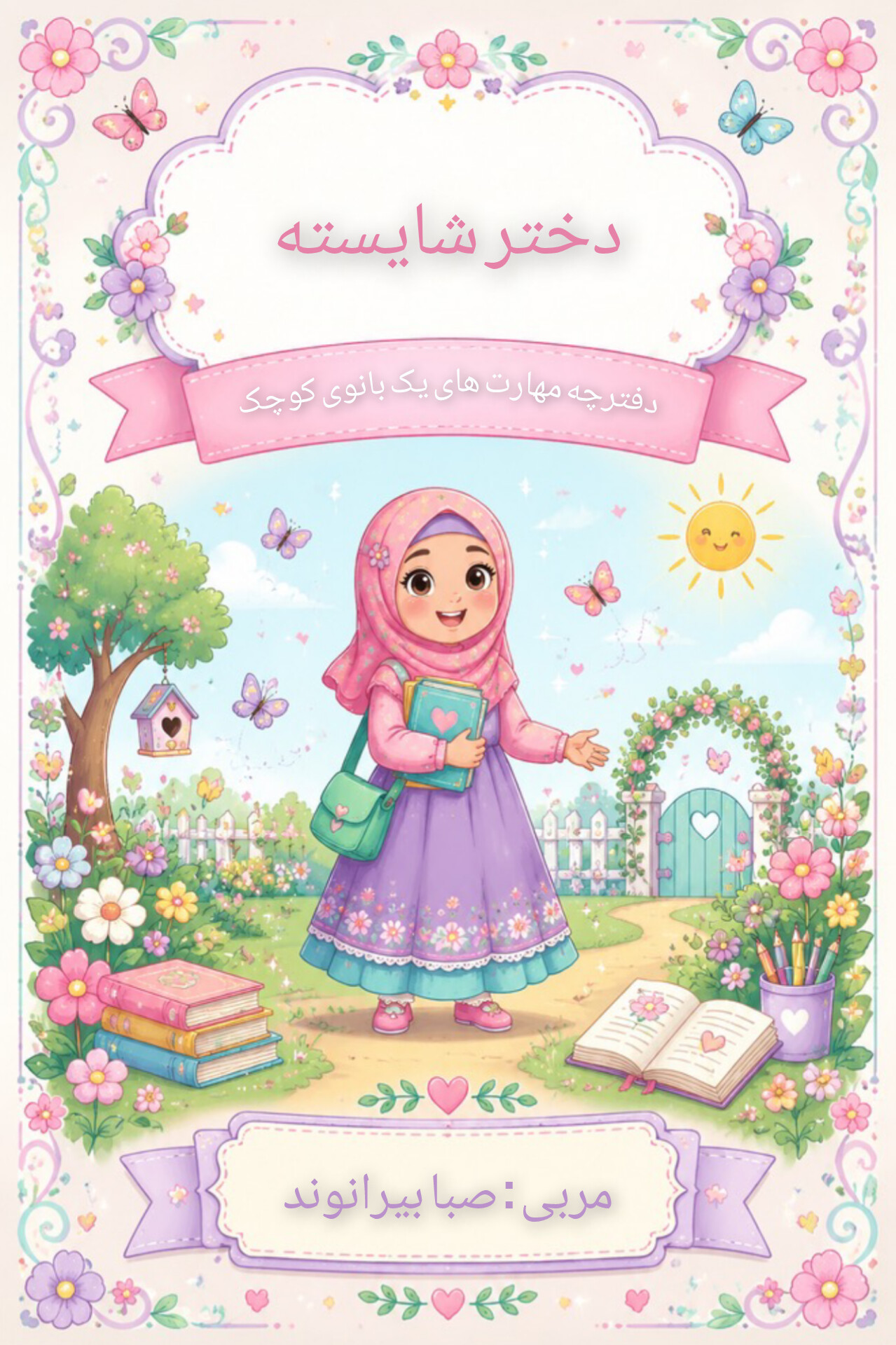 دخترشایسته(دفترچه مهارت های یک بانوی کوچک)