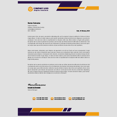 وکتور سربرگ شرکتی لاکچری با فرمت eps