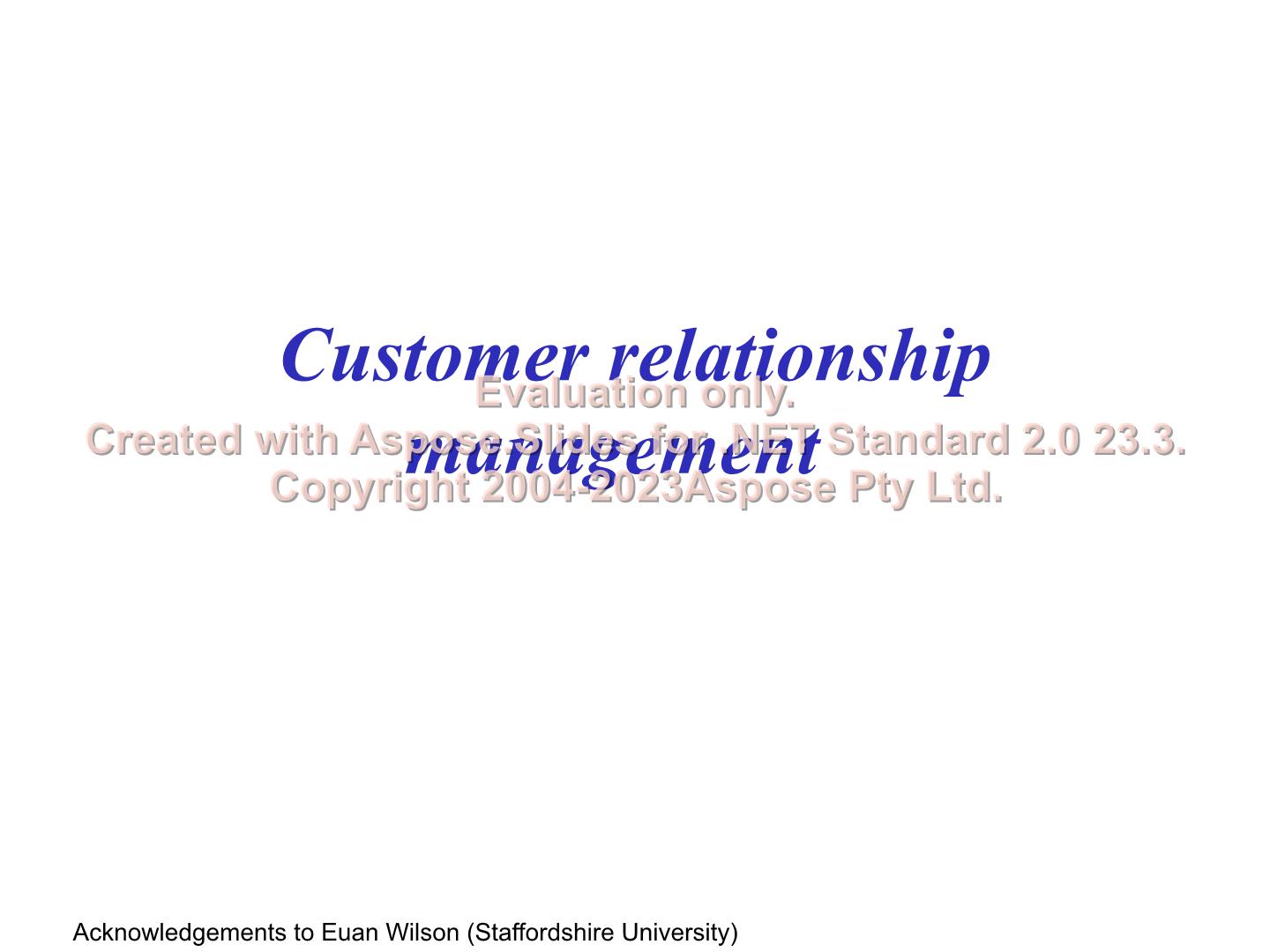 پاورپوینت Customer Relationship management      تعداد اسلاید : 18      نسخه کامل✅