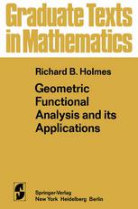 Geometric Functional Analysis and its Applications-کتاب انگلیسی