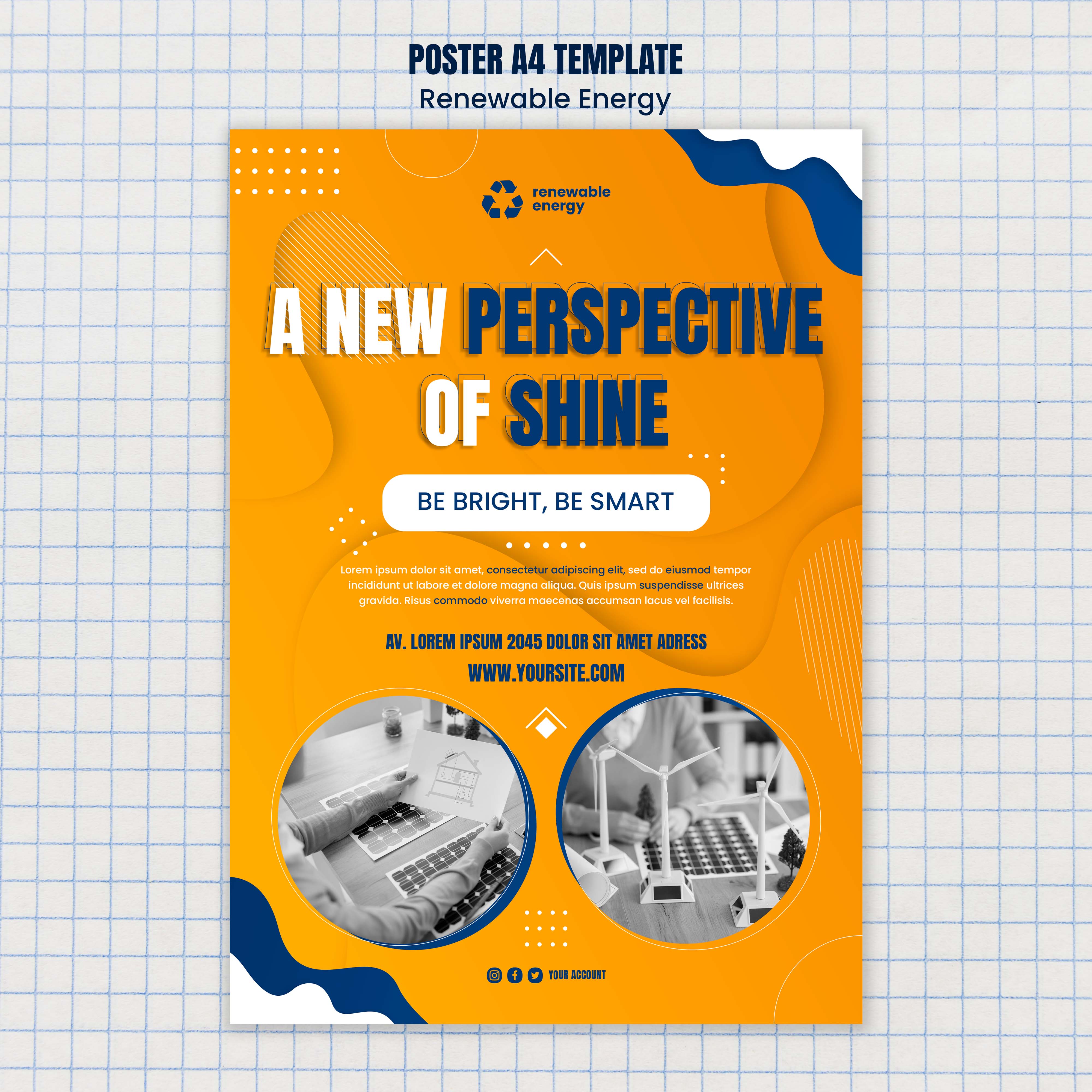 دانلود قالب پوستر آماده لایه باز PSD