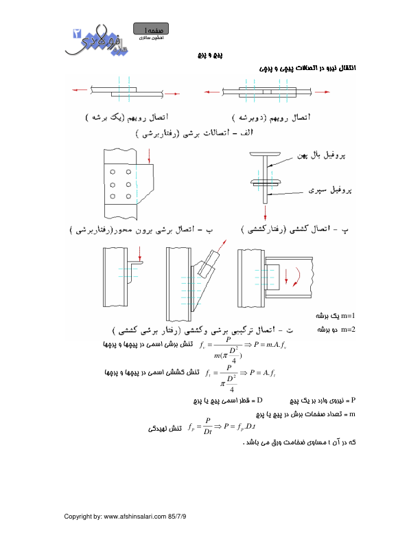 📝جزوه: سازه فولادی ۲          🖊استاد: افشین سالاری