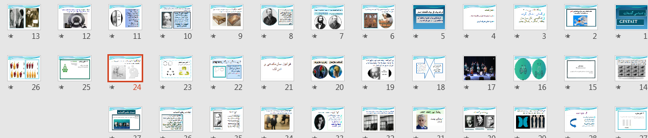 پاورپوینت روانشناسی گشتالت