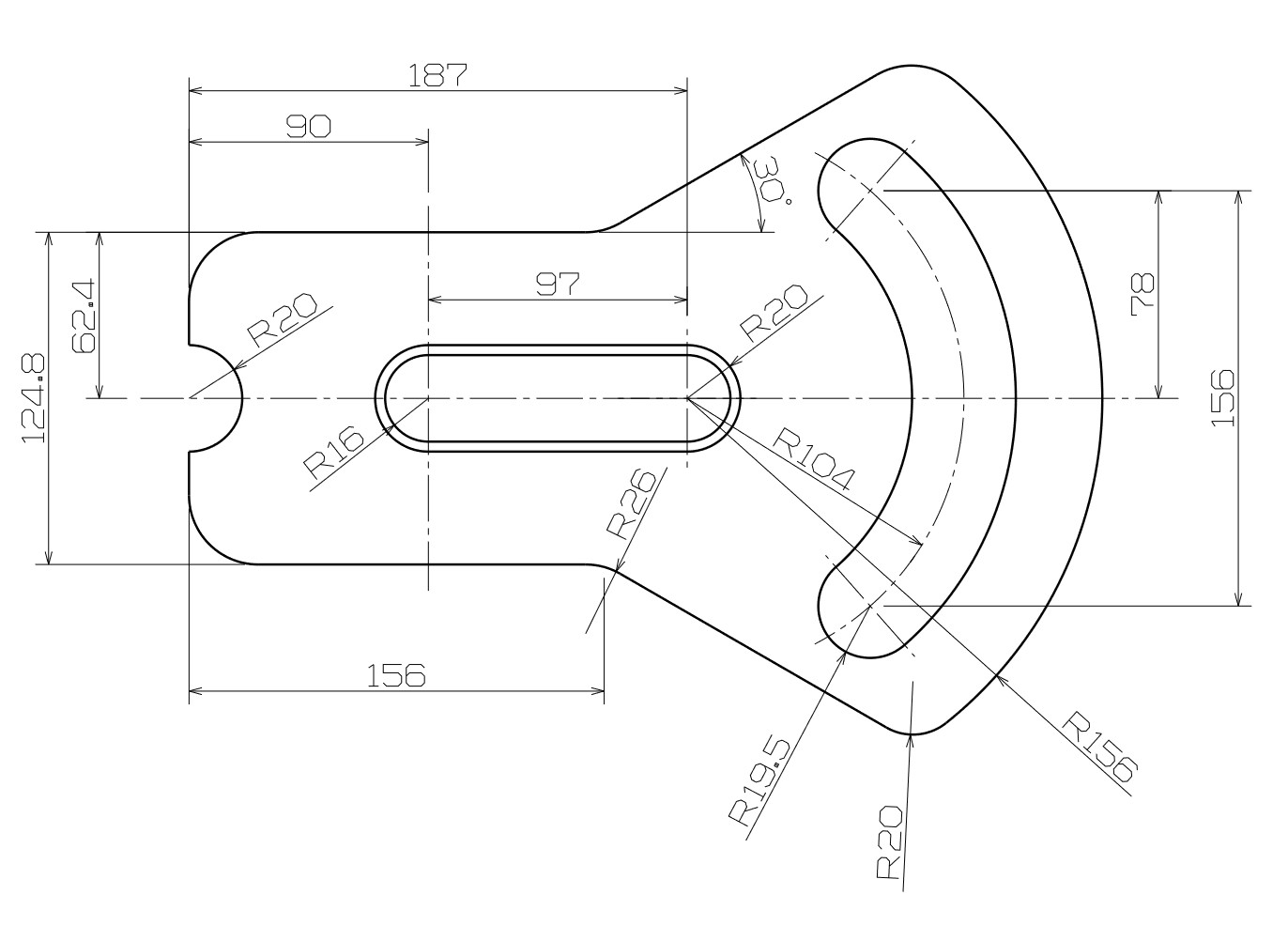 آموزش طراحی قطعه صنعتی در محیط 2 بعدی