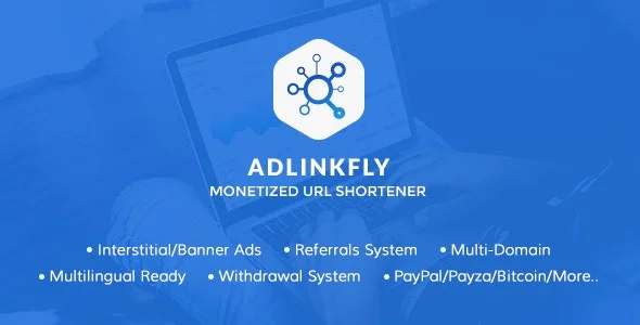 اسکریپت کوتاه کننده لینک AdLinkFly