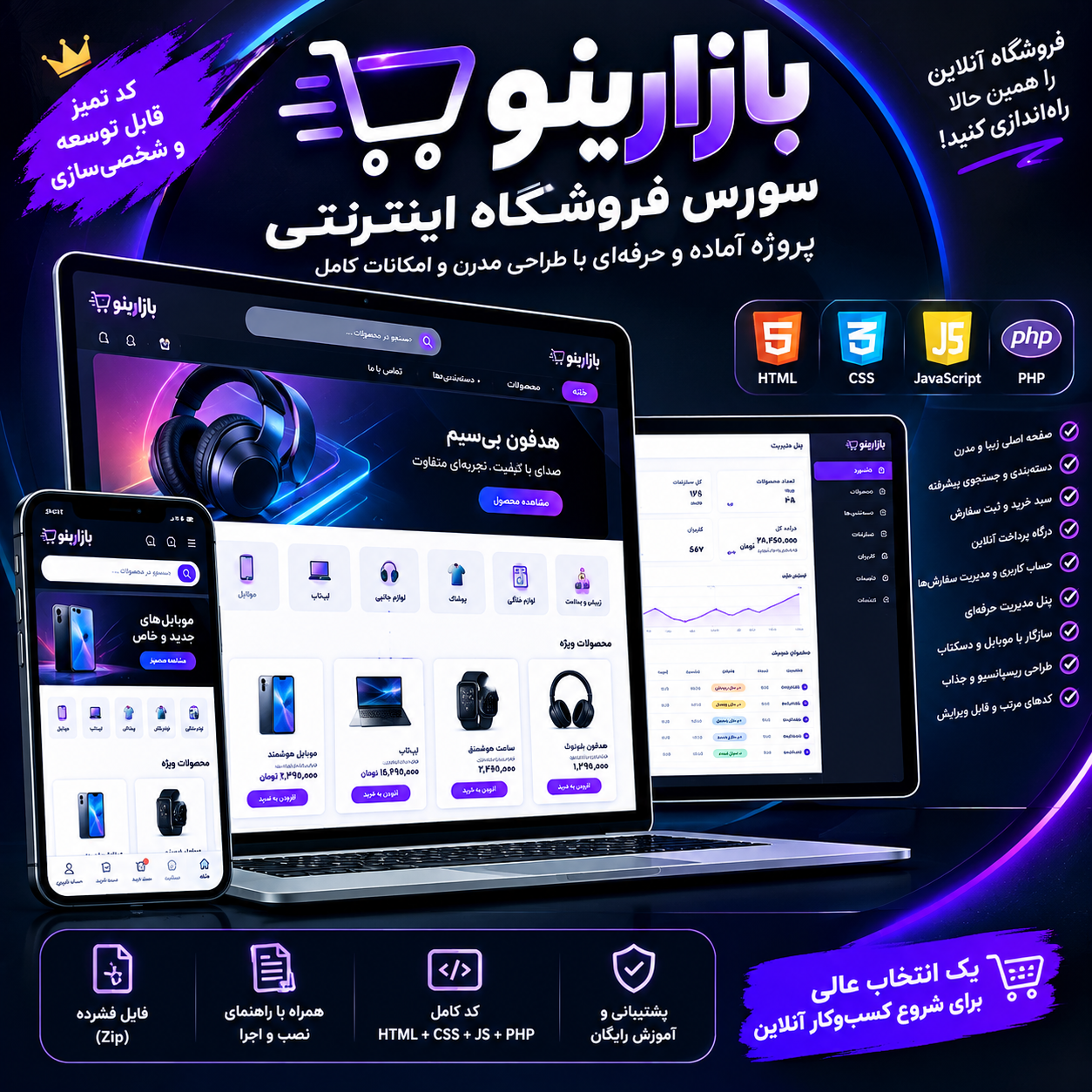پروژه سروس فروشگاه اینترنتی