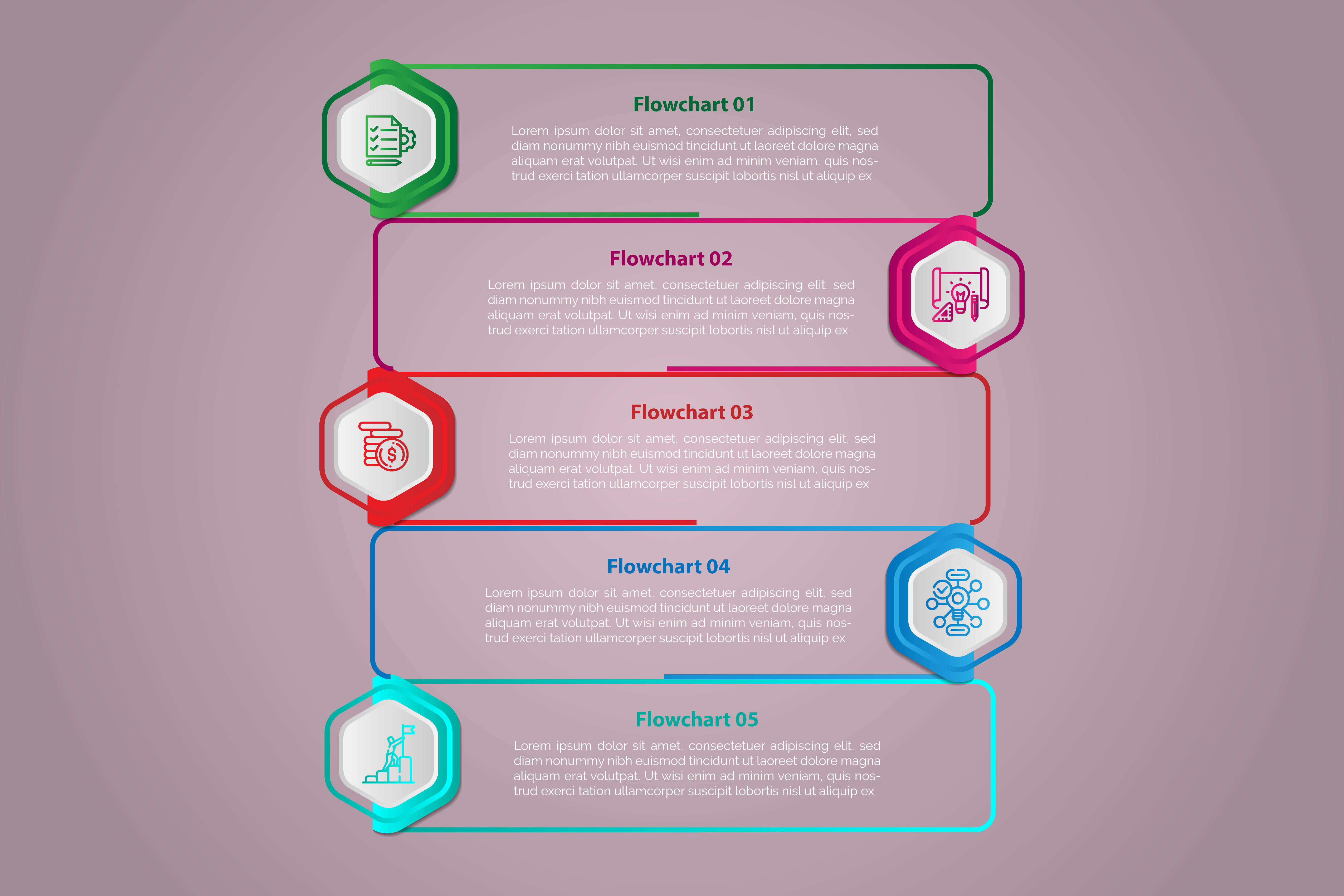 اینفوگرافیک مراحل انجام کار و تحقیقات