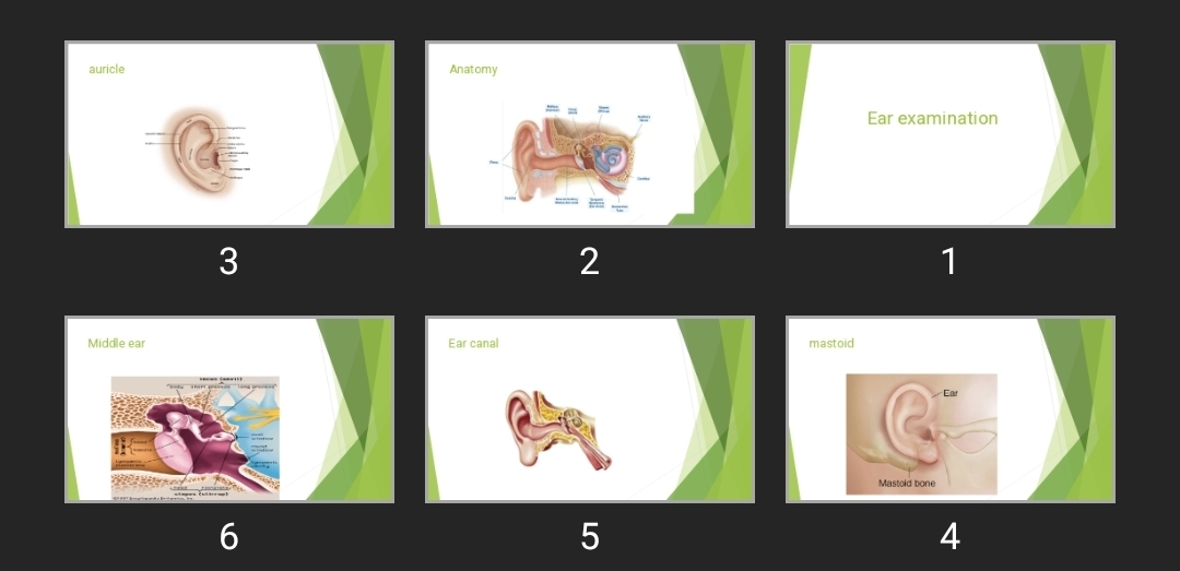 پاورپوینت Ear examination