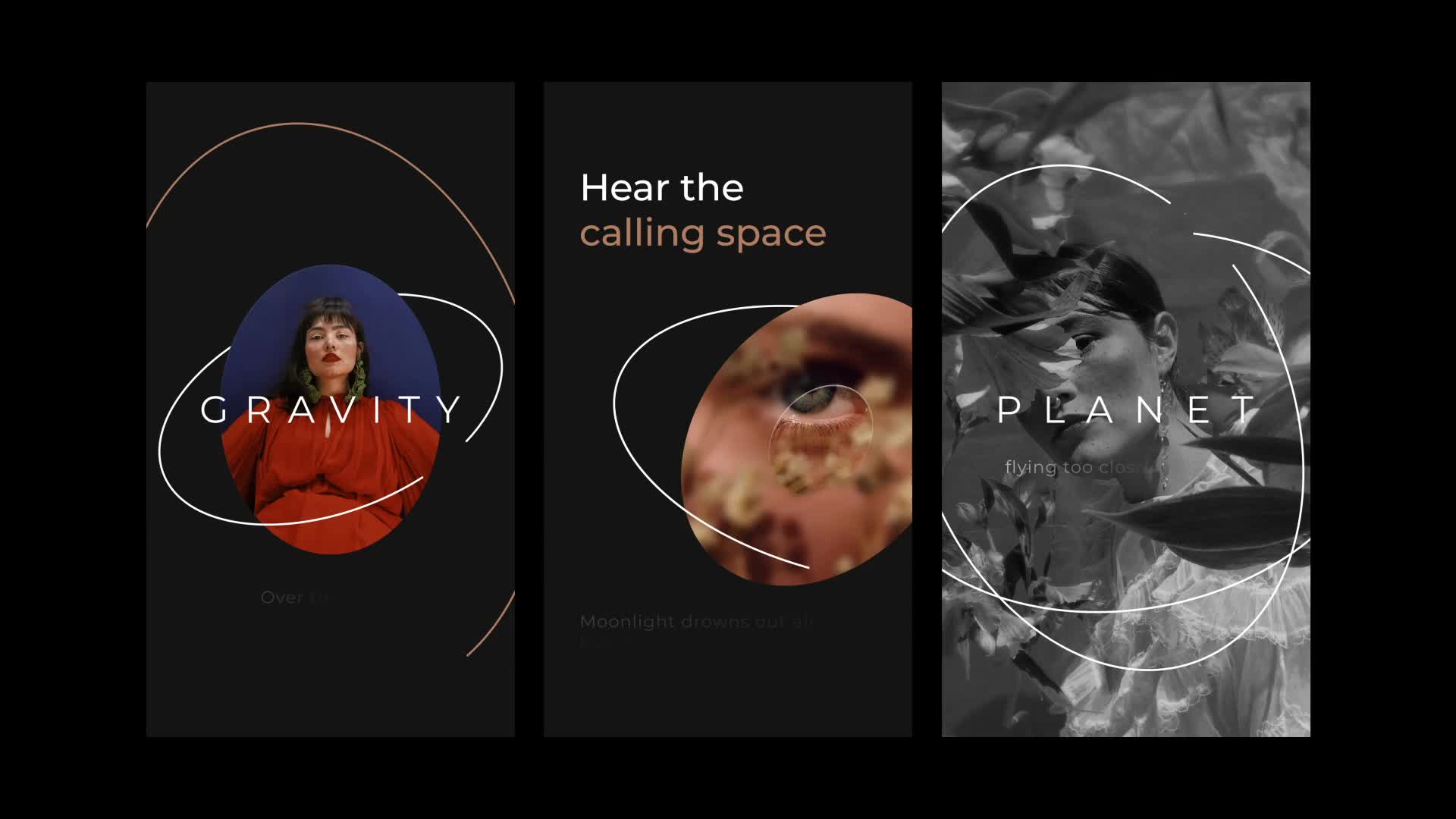 پروژه آماده افترافکت : استوری اینستاگرام Gravity Instagram Stories