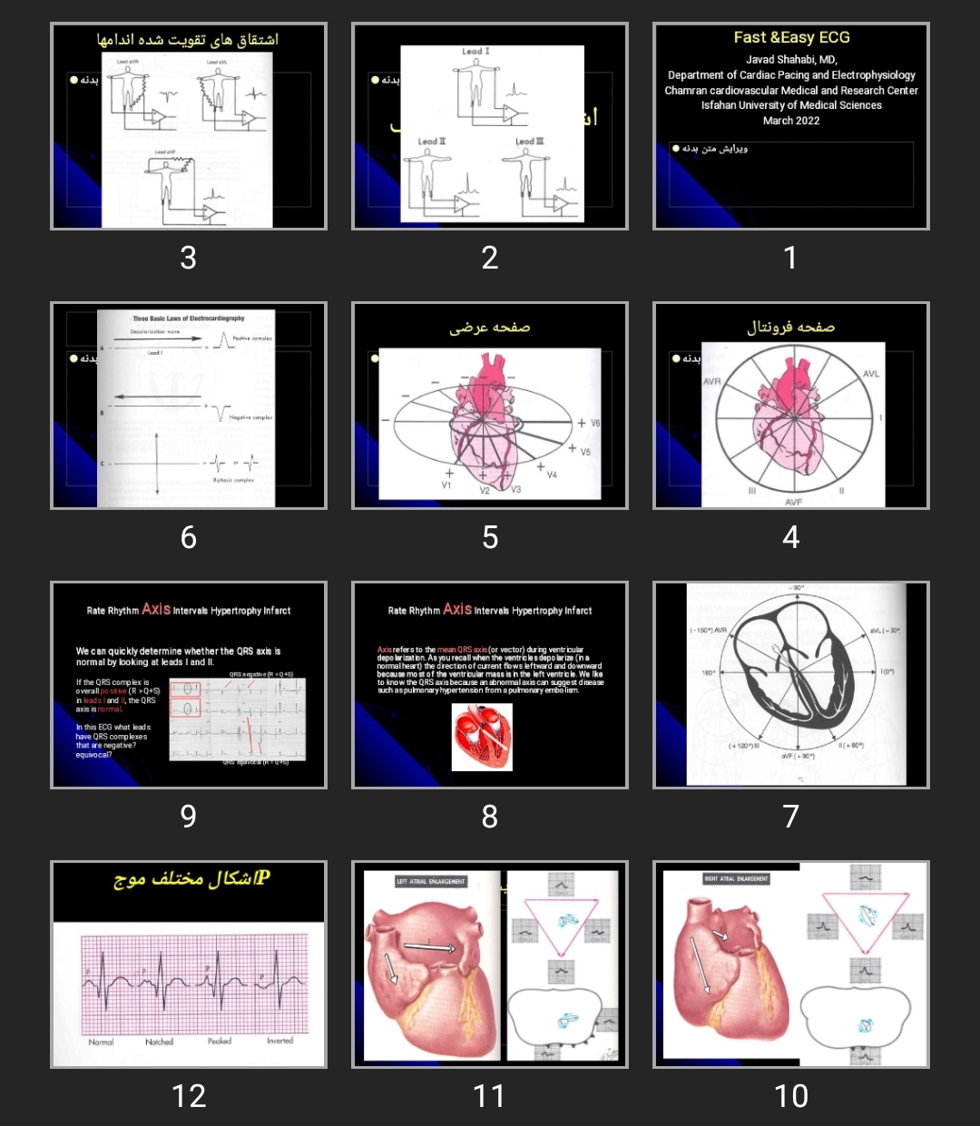 پاورپوینت Fast & Easy ECG