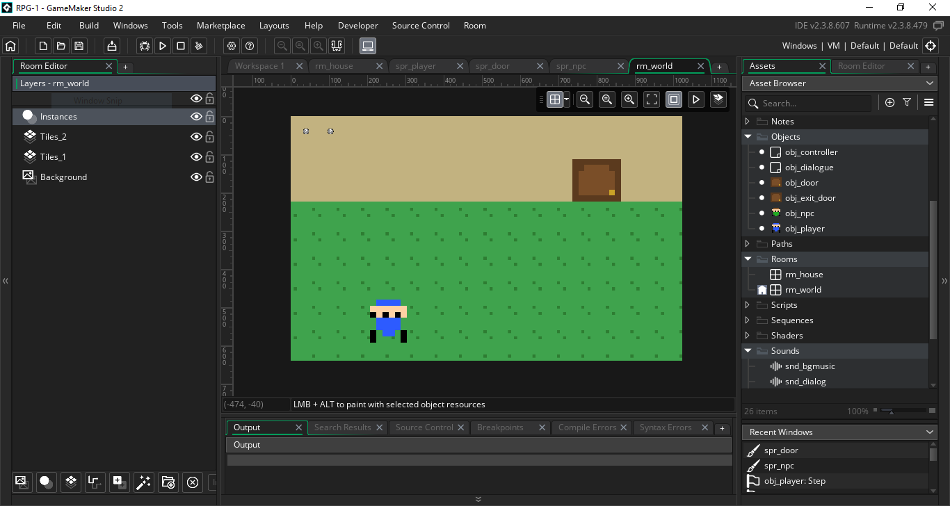 آموزش مقدماتی بازی سازی با نرم افزار Gamemaker Studio 2