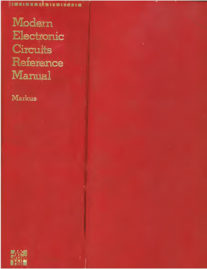 کتاب انگلیسی modern electronic circuits reference manual