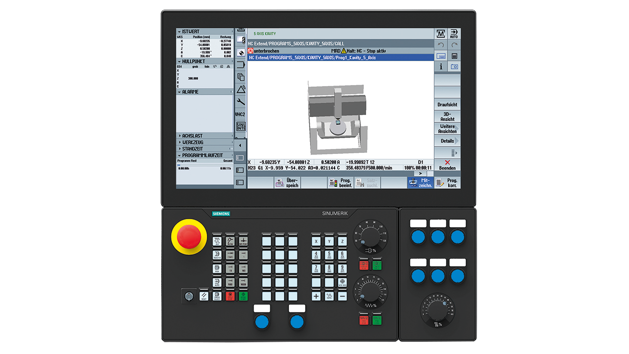 آموزش اپراتوری سیستم SINUMERIK 810 / 840 T / تراشکاری CNC