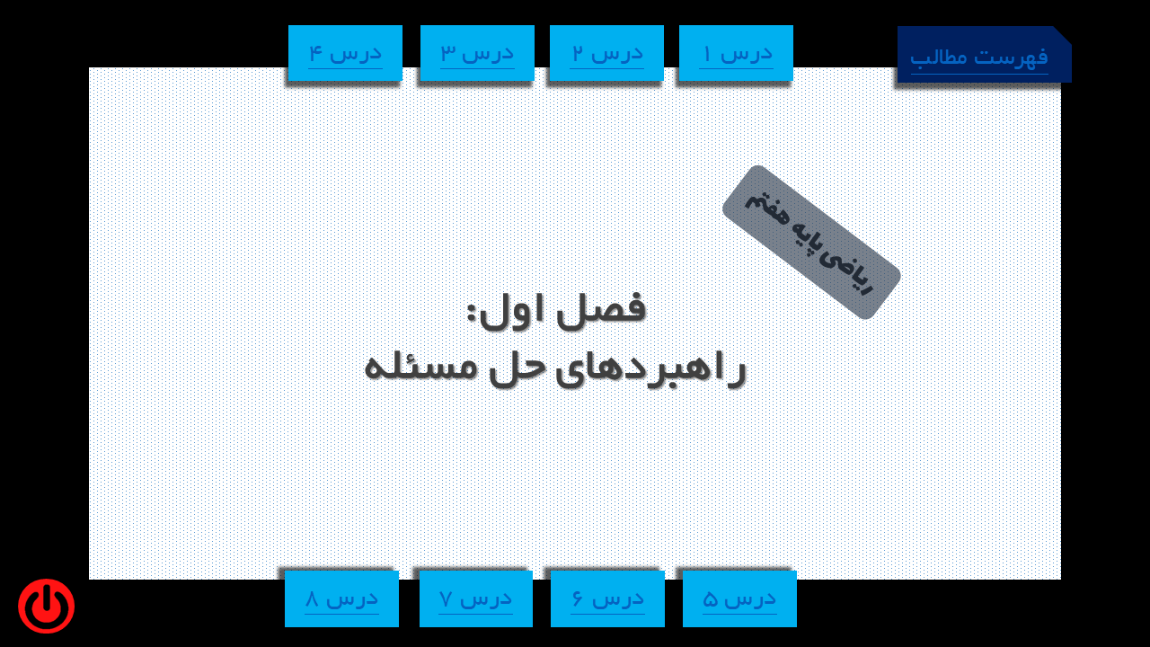 درسنامه فصل اول ریاضی پایه هفتم (ppt-pdf)