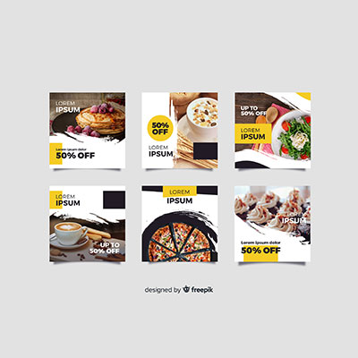 قالب پست اینستاگرام