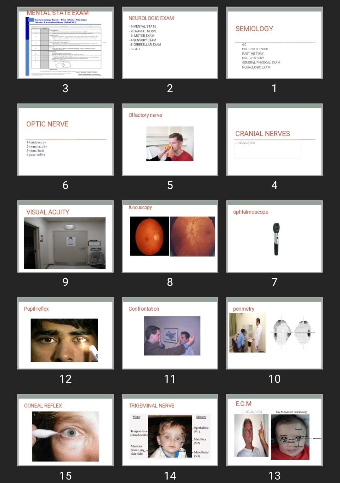 پاورپوینت SEMIOLOGY