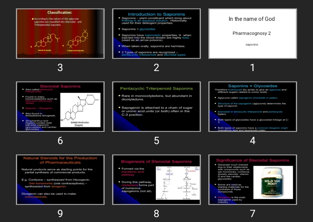 پاورپوینت Pharmacognosy ۲
