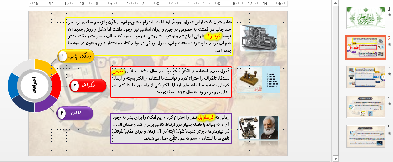 پاورپوینت اختراعات