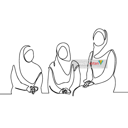 وکتور و png دختران باحجاب 173