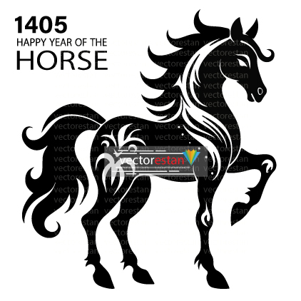 وکتور و عکس نوروز 1405 و سال اسب(141)