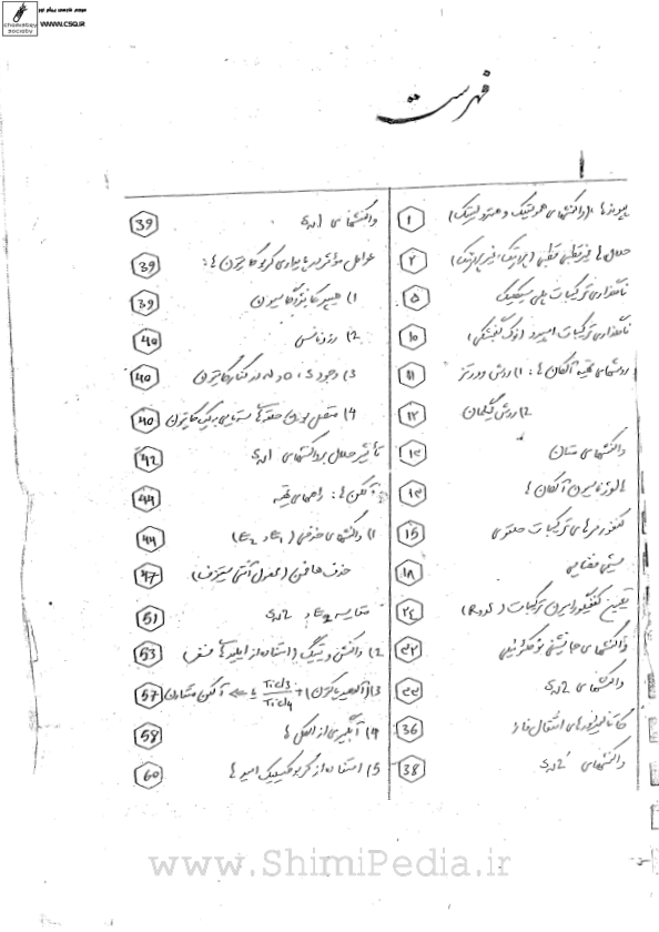 شیمی آلی دانشگاه تهران 🔬 نسخه کامل ✅