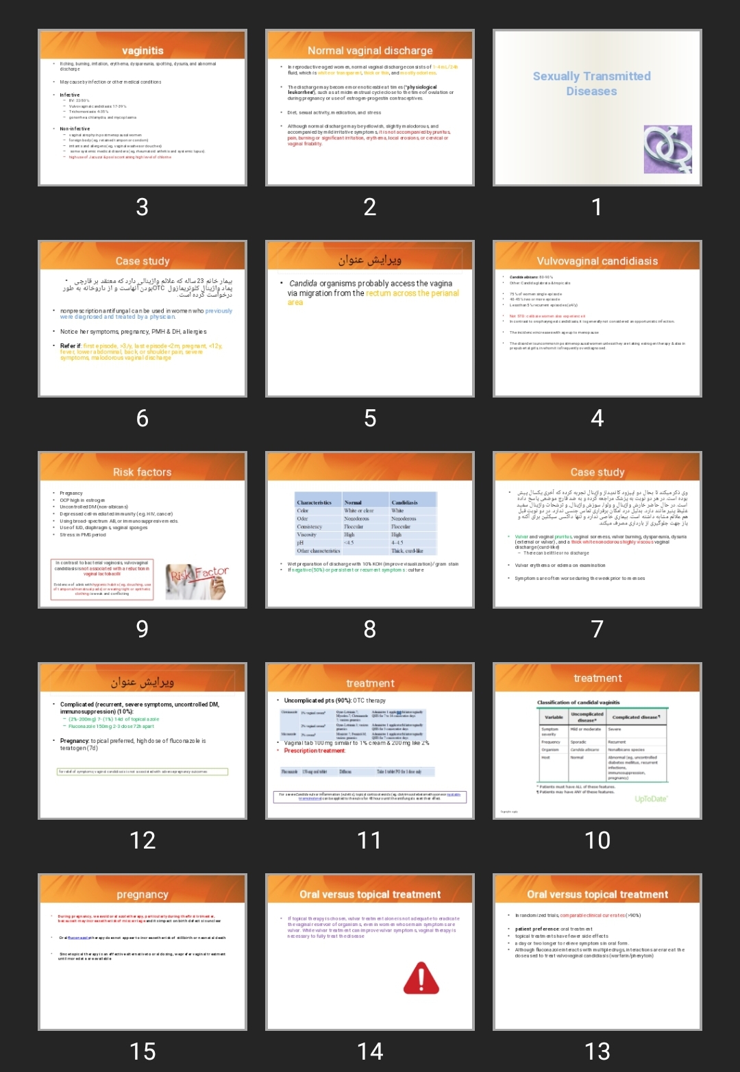پاورپوینت Sexually Transmitted Diseases
