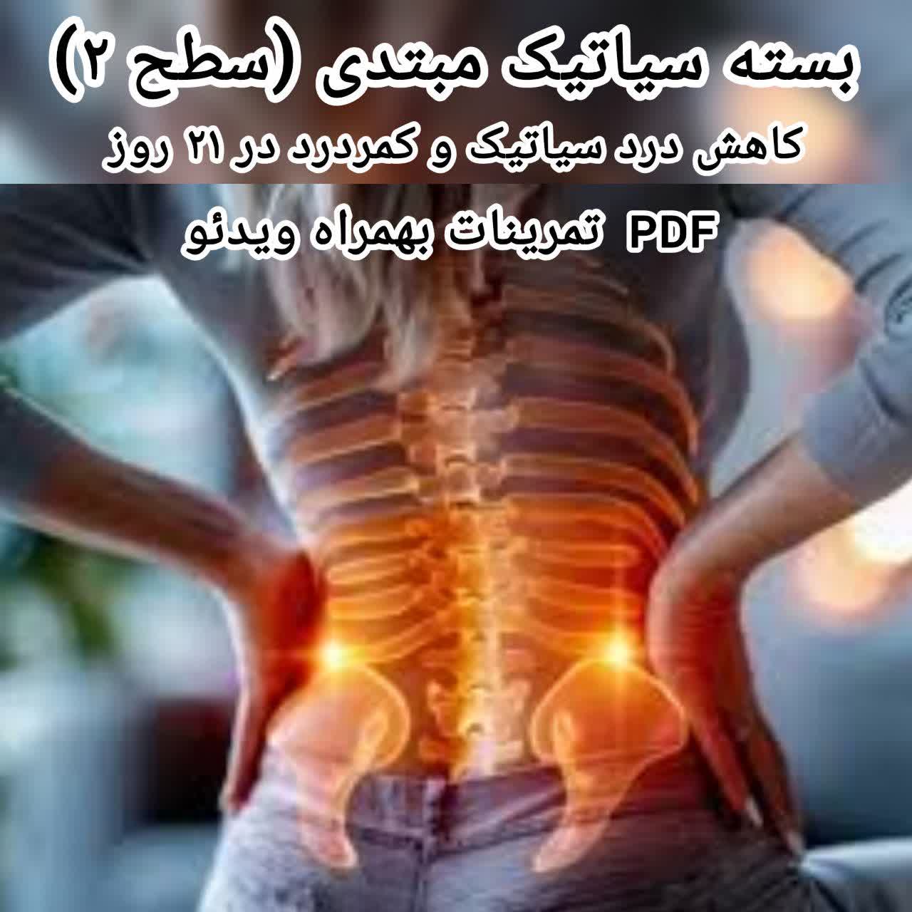 بسته سیاتیک و کمردرد مبتدی(سطح 2)