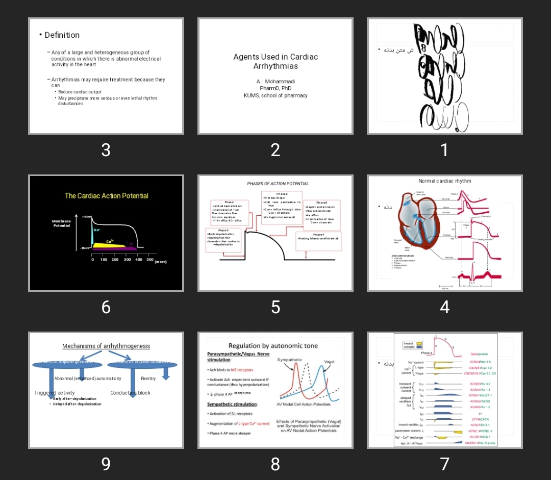 پاورپوینت Agents Used in Cardiac Arrhythmias